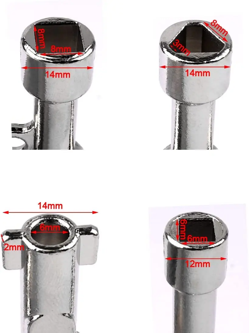 Emergency Triangle Key Elevator Door Key for Door Elevator Universal Drop Key