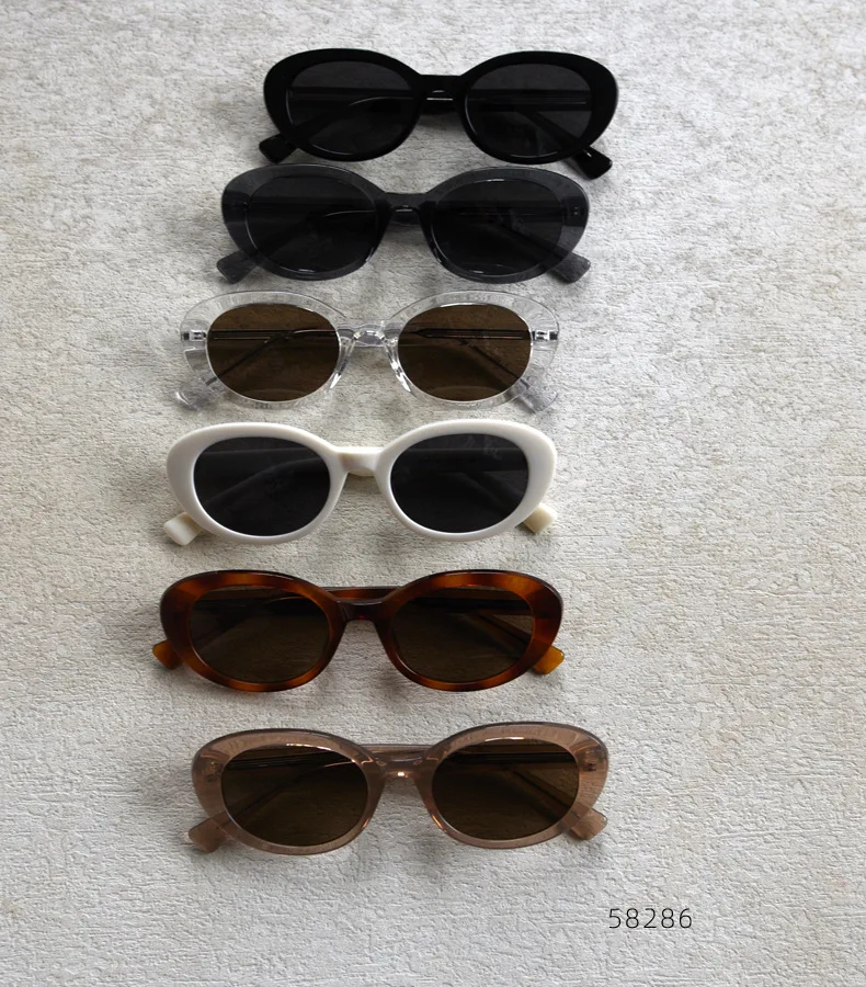 Custom Logo Eyeglasses Frames  Round Frame Steampunk Shades UV400 TR90 Top Sale Best Fashion Polarized Sunglasses for Men Women