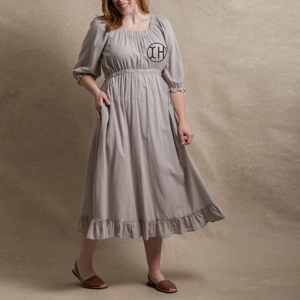 a line dress with lace sleeves High Neck Long Sleeves Lace Appliques Pleated Short A-Line Wedding Dre –  Loveiss