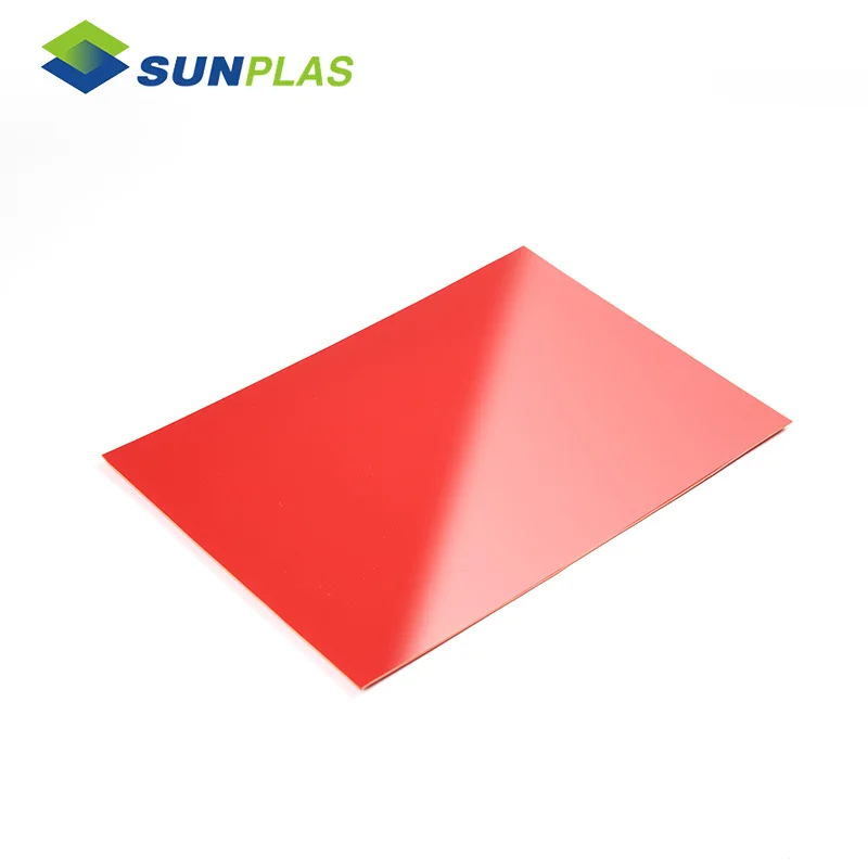 Factory Plastic Price 0.3mm to 12mm HIPS Sheet for Advertising Printing Industry and Thermoforming Plastic Parts