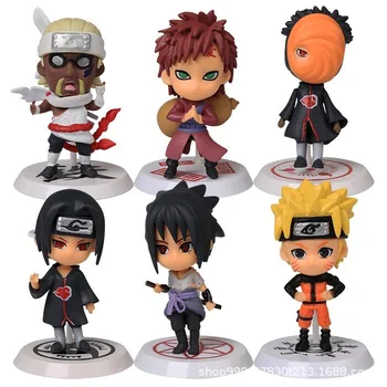 Factory Supplies New Narutoes Kakashi Itachi Uchiha Figure Q Version Anime Character Ornaments