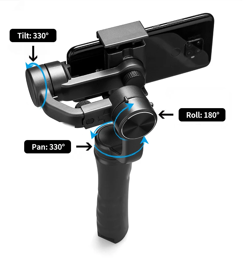 3-axis Handheld Gimbal Stabilizer with APP Use for Camera