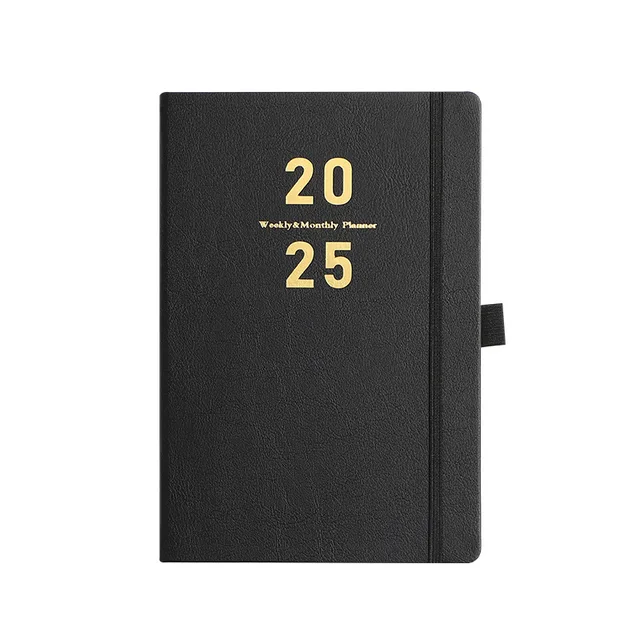 Simplified A5 Strap 2025 Schedule Notebook Work Plan new product ideas 2024