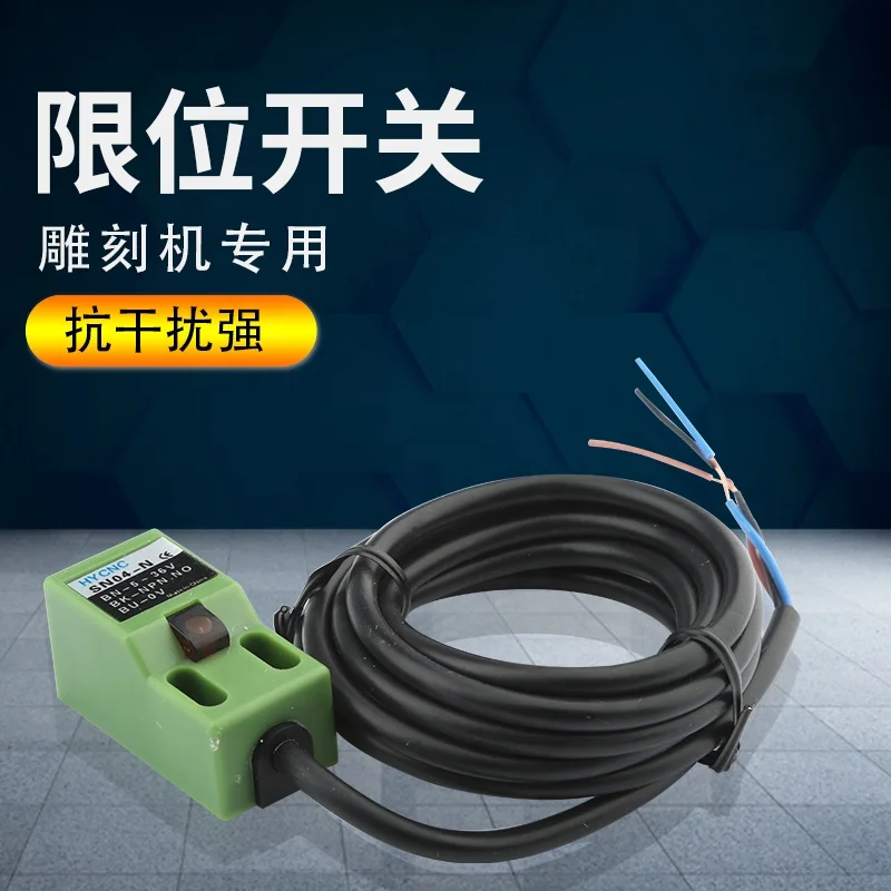 Cnc Router Machine square Limit Switch Npn/pnp No/ Nc omron Proximity Switch Inductive Sensor