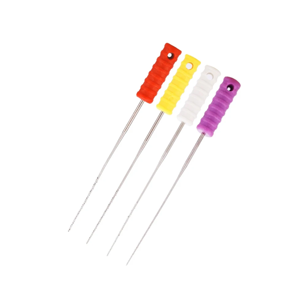 Niti Dent Barbed Broaches With Handle Files teeth root canal file For pulp extraction in root canal preparation