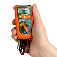 Extech EX330 Series Mini Digital Multimeters Voltage Detector, For - View #9