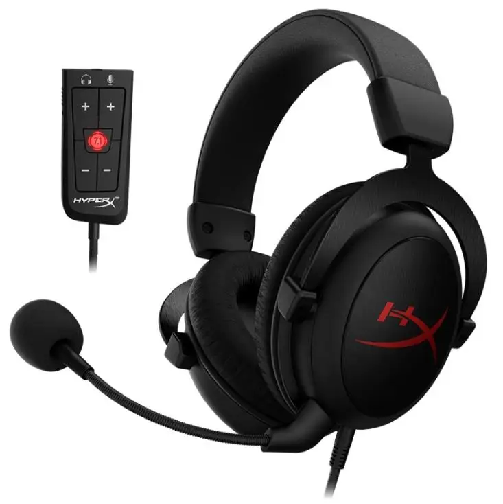 2023 Hyper X Cloud Core 7.1 Gaming Headphones with Noise Cancelling