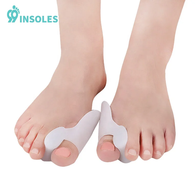 Силиконовый разделитель большого пальца ноги 99 шт.