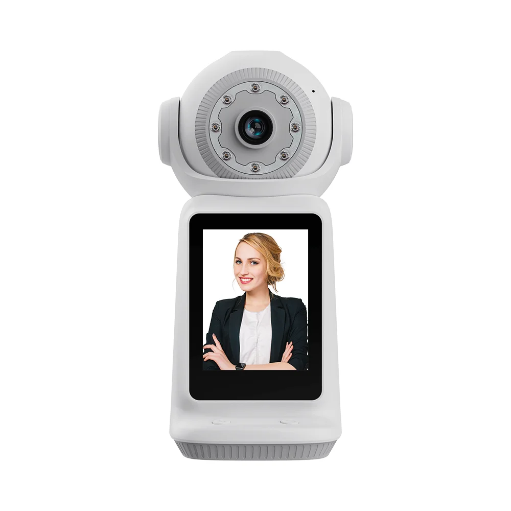 3MP Two Way Talk Video Calling Smart Camara De Vigilancia Con WiFi Para Bebes Online Home V380 Pro Indoor Camera With 3in Screen