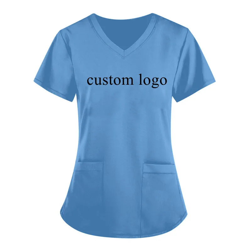 Fashion Nurse Uniform Scrubs Receptionist Nursing Sets Medical Hospital