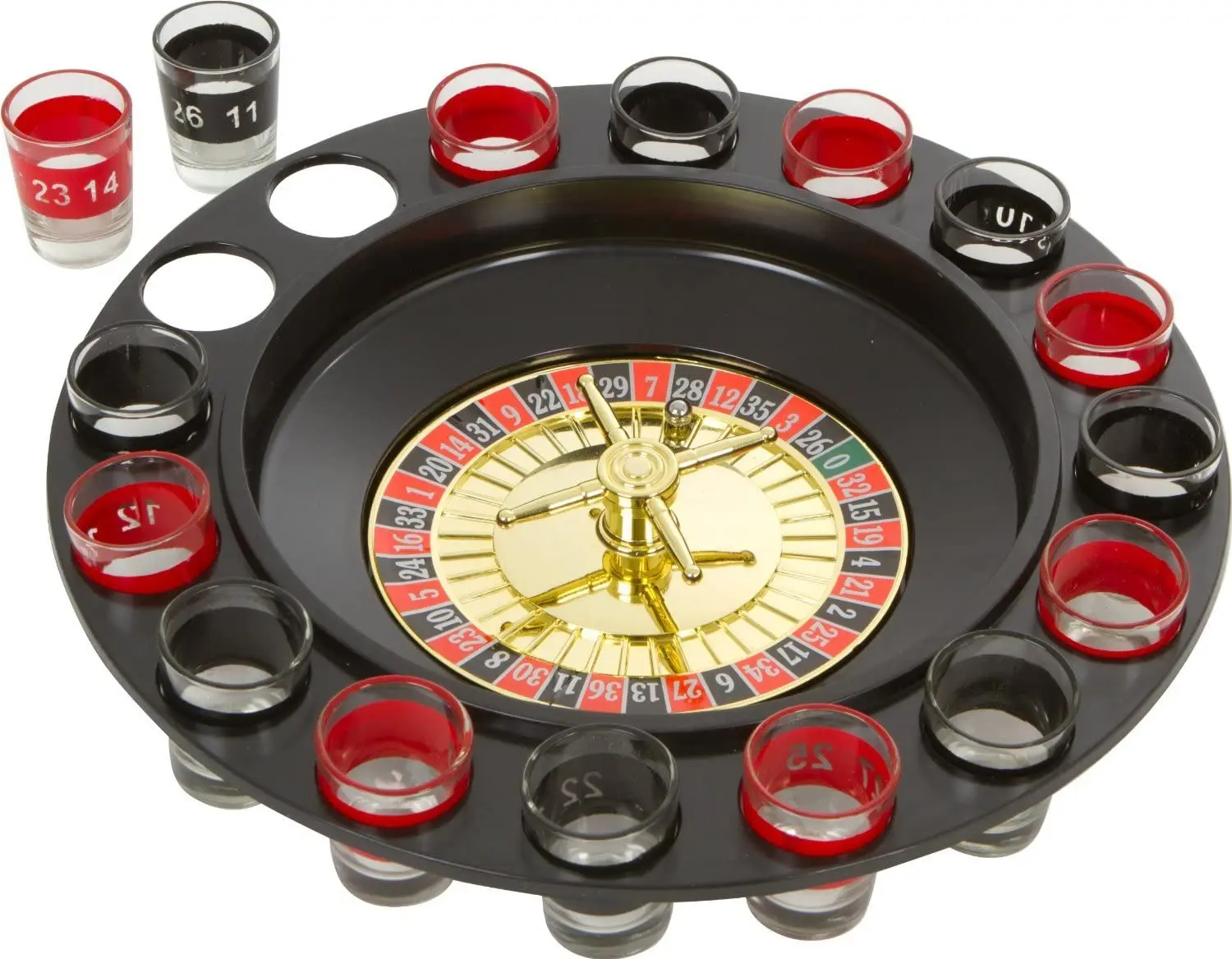 Plastic Test Game Drinking Roulette