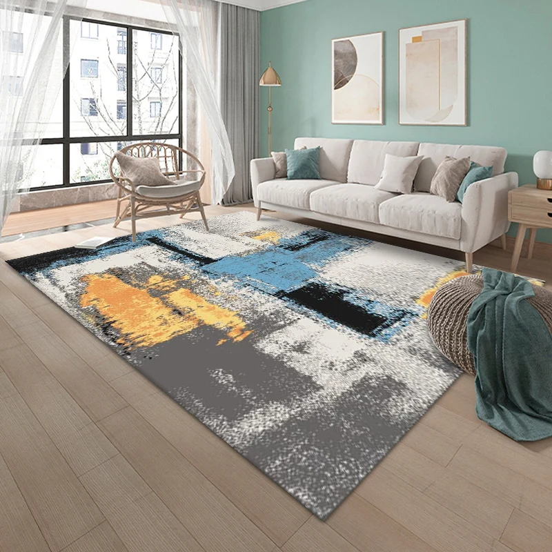 Nordic Europe New Design Modern Abstract 3D Print Cheap carpets and rugs for Living Room and bedroom