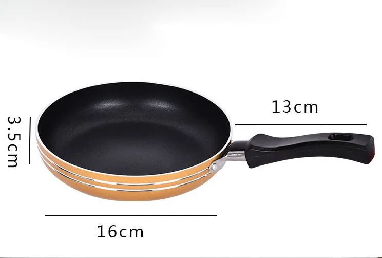 Wholesale Colorful Mini Stainless Steel Frying Pan With Removable