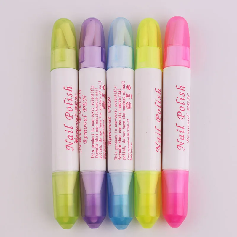 Частная этикетка нейл-арта жидкость для снятия лака ручка по индивидуальному заказу для снятия лака край правильно пера