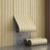 Encre fibre brun chaud [Rainure 3D] 40*300cm