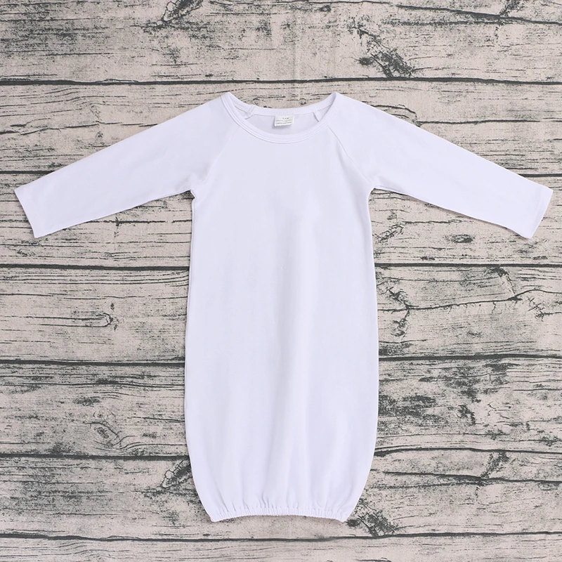 Оптовая продажа, детское вечернее платье с длинным рукавом, однотонная хлопковая детская одежда, детская одежда, одежда для сна