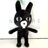 Scary hospital plush toy-bunny with front teeth-28 cm-90 g