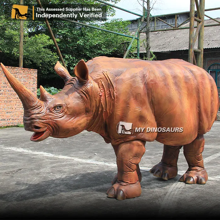 Mi-dino Jl3-1 Realistic Walk Adult Rhino Animal Costume - Buy Traje Animal  Product on 