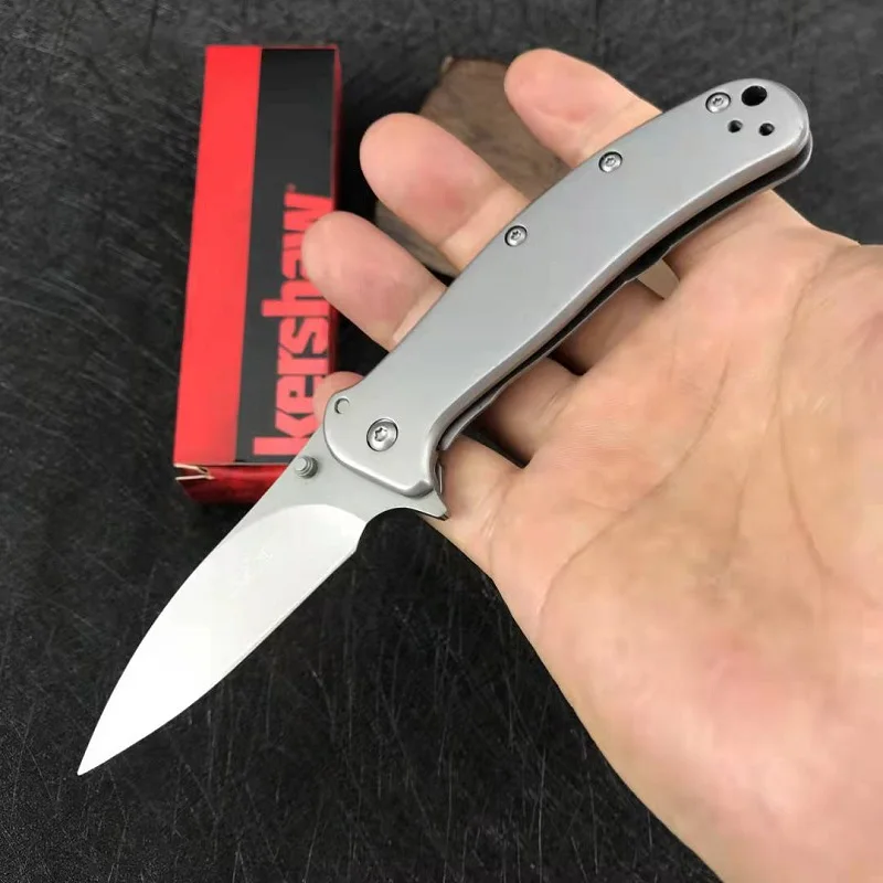 Kershaw Zing 1730 8cr17mov Stainless Steel Blade Outdoor Rescue Camping Edc Folding Pocket Knife