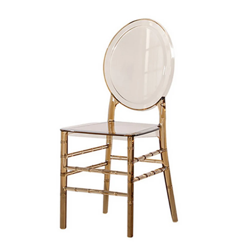 Acrylic Wedding Chair with Cushion Plastic Chair for Event wedding and event chairs