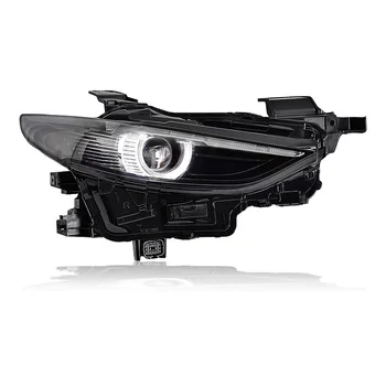 Headlight Assembly for Mazda3 Axela 2020-2021 DRL Dual Beam Lens LED Turn Signal