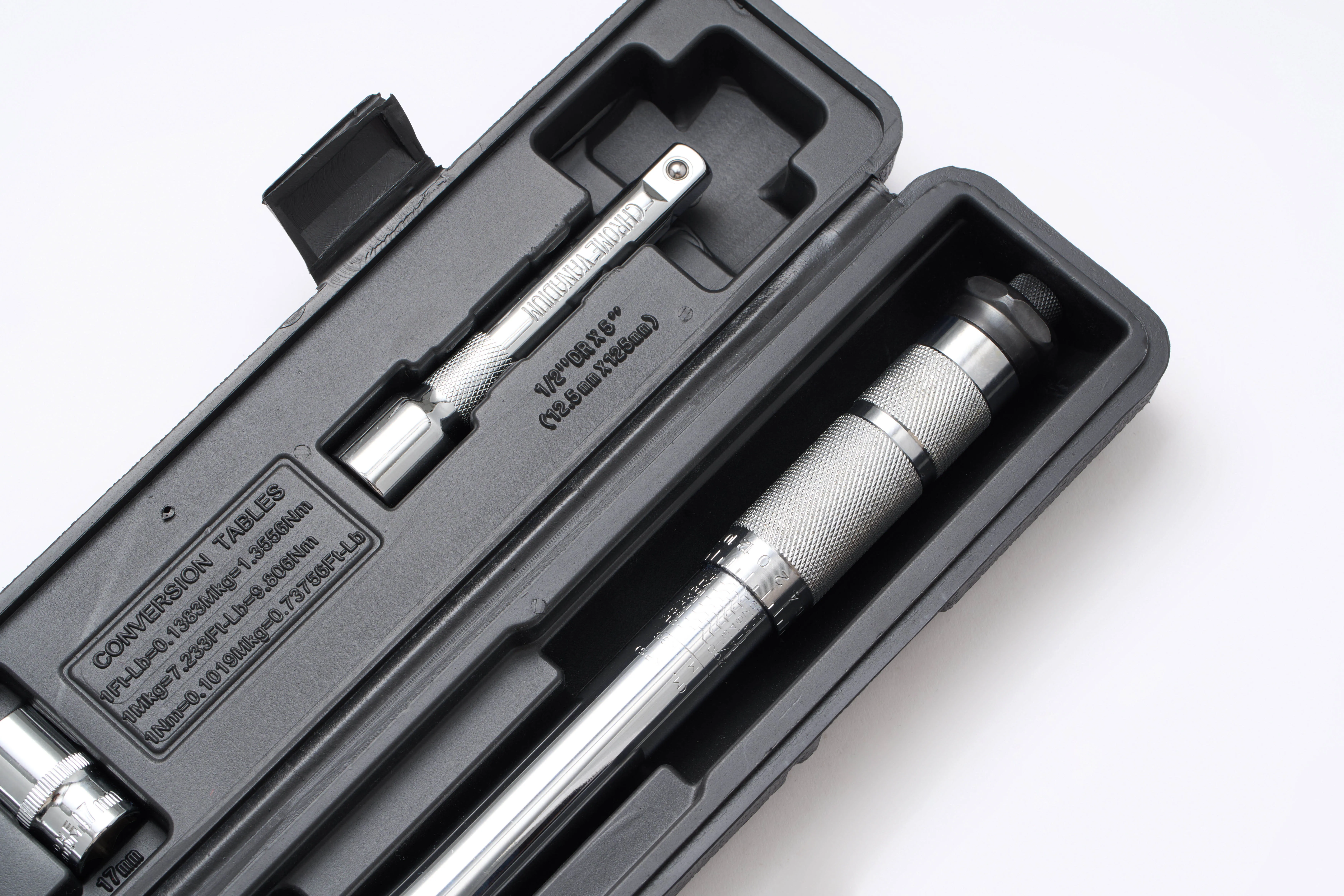 Direct Drive Click Type 20-210Nm Ratchet Adjustable Torque Wrench Heavy Duty Spanner Tool Set Price