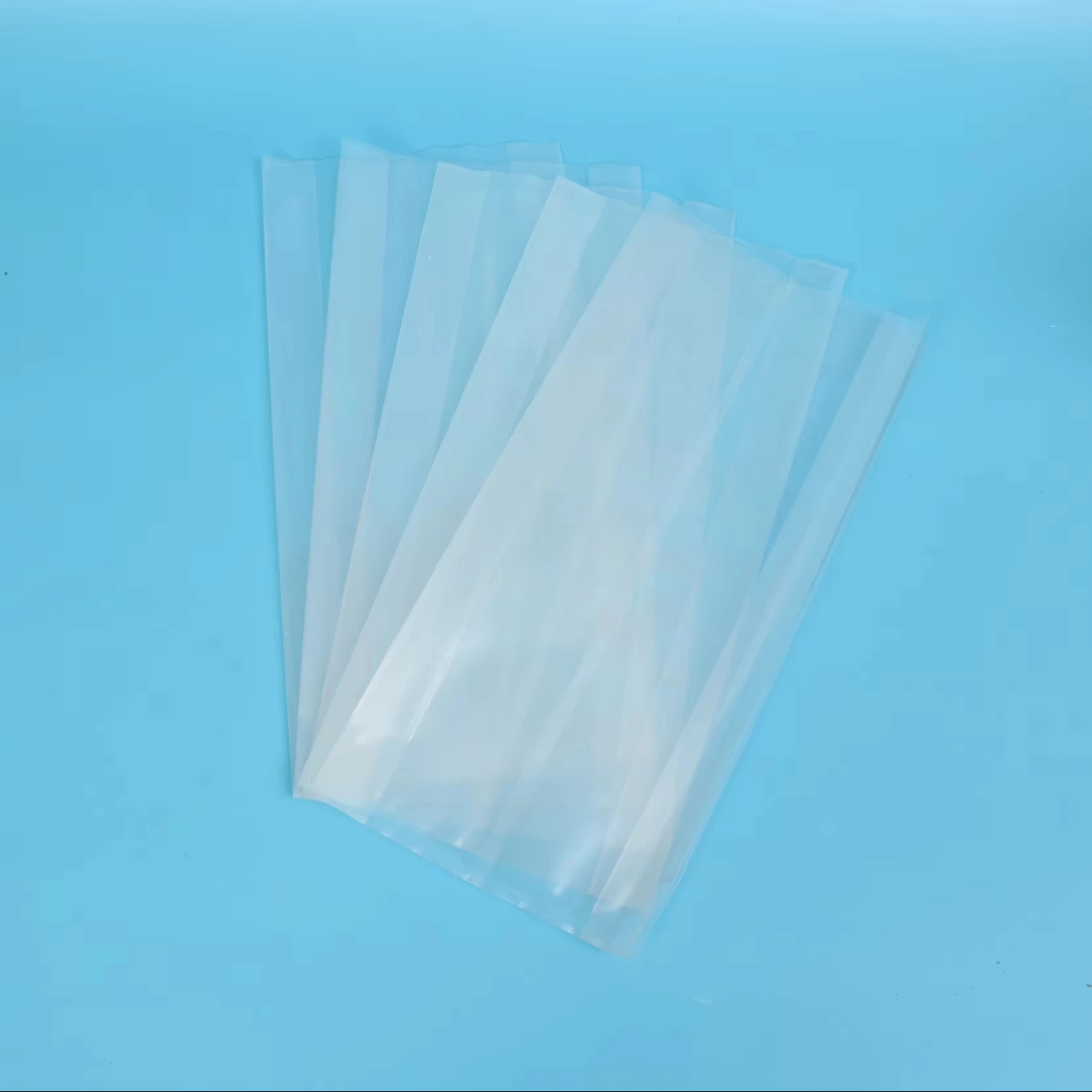 Composite Flat Open Clear Transparent Plastic Bags Packaging Bags Package Bag No Close