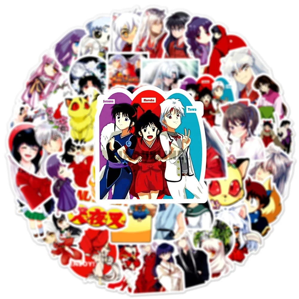 50Pcs Hot Sale Inuyasha Anime Stickers Manga For Teens Guitar HydroFlask  Keyboard Home Decor DIY sticker| Alibaba.com