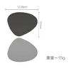 Dark gray and light gray coasters