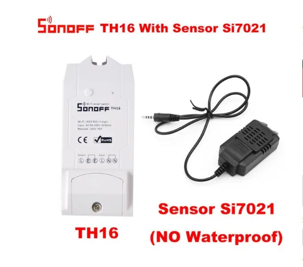 Sonoff Smart Waterproof Probe Temperature Sensor Black (DS18B2