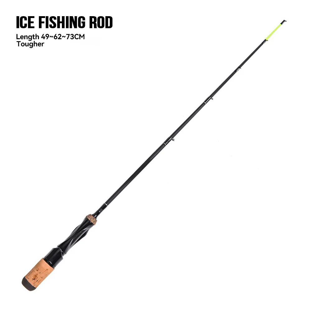 cork handle ice fishing pole American Tackle 1" Rod Foregrip Designed with a tenon that perfectly matches the DNPSM Factory Ice Fishing Pole Custom