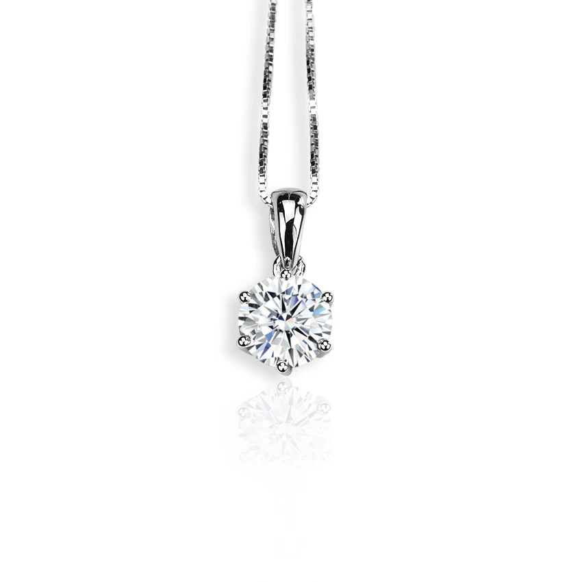 Hot Sale High Quality 925 Sterling Silver Pendant Chokers Necklaces