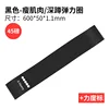 1.1mm black elastic band with markings