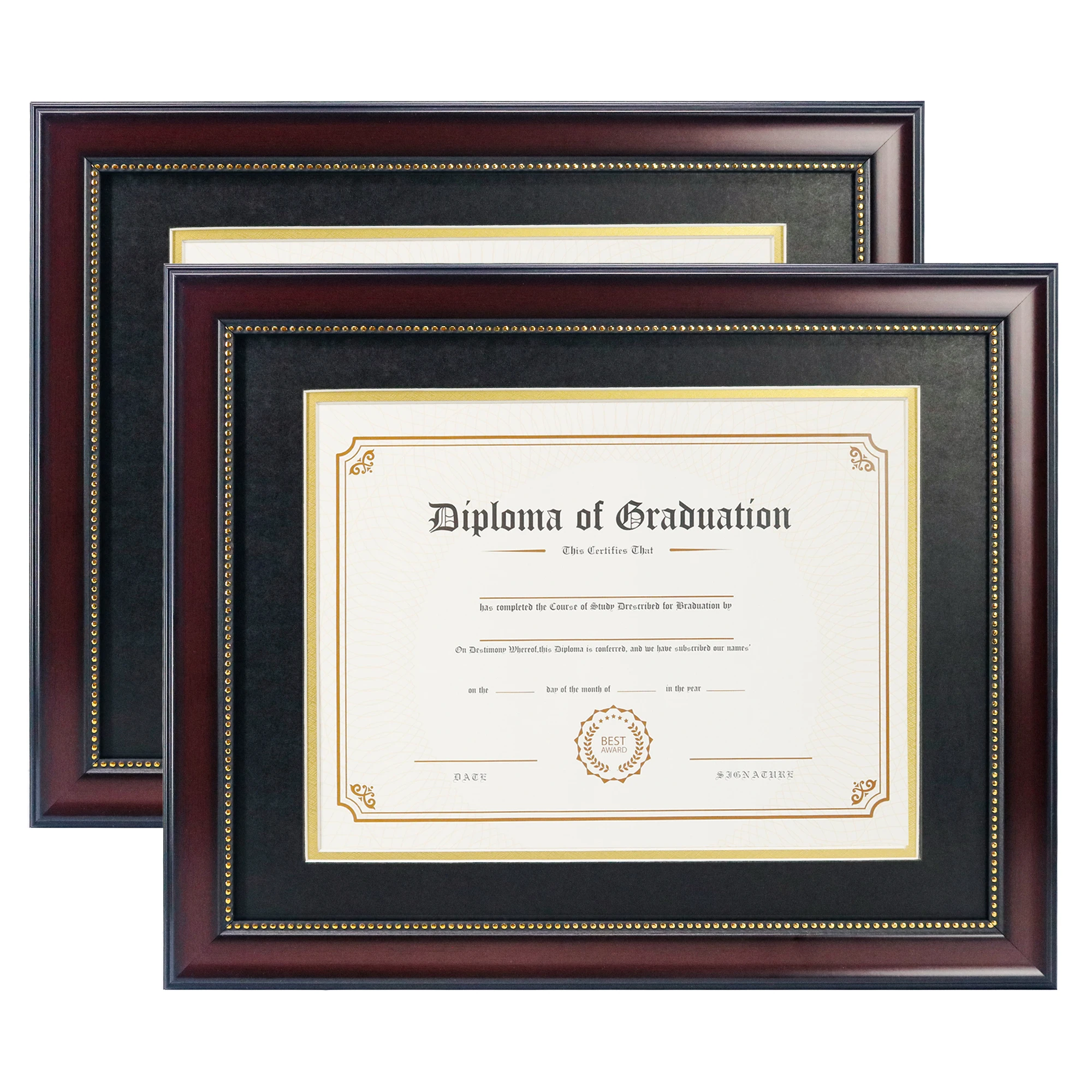 MONDON A4 8.5x11 Graduation Diploma Frame Certificate Document Frame ...