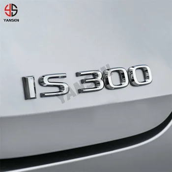Gloss Chrome Lexus IS200t F-Sport Rear Trunk Badge Emblem – ABS Plastic, 3-Year Warranty
