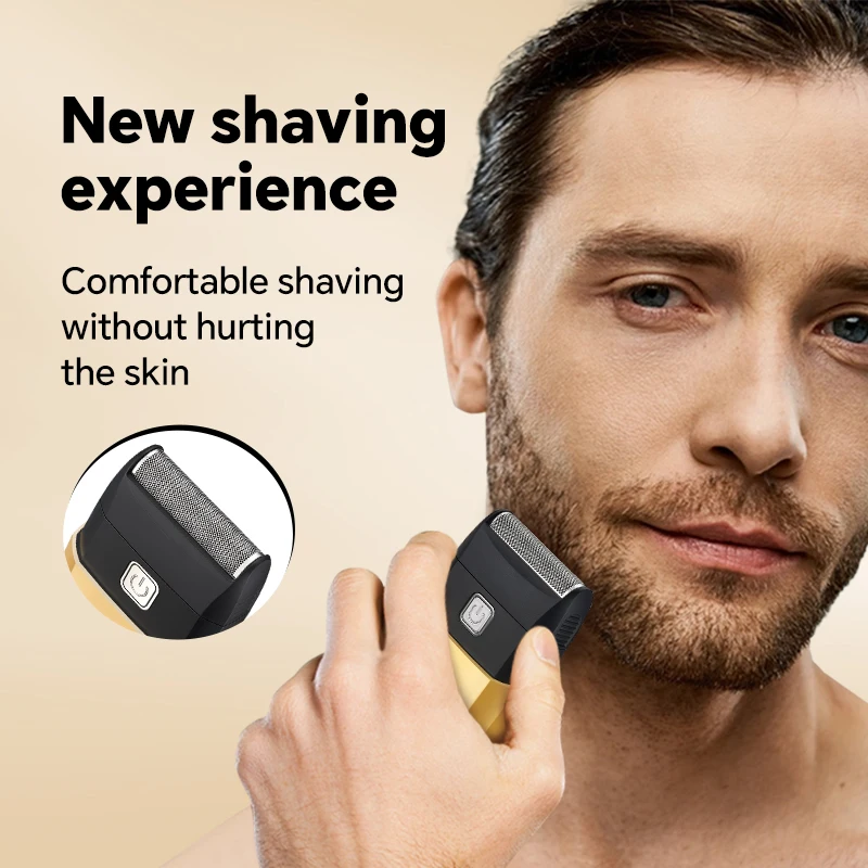 Men's Rechargeable Single Blade Electric Shaver with USB TYPE-C Reciprocating Design Electric Shaver Reciprocating Single Blade manufacture