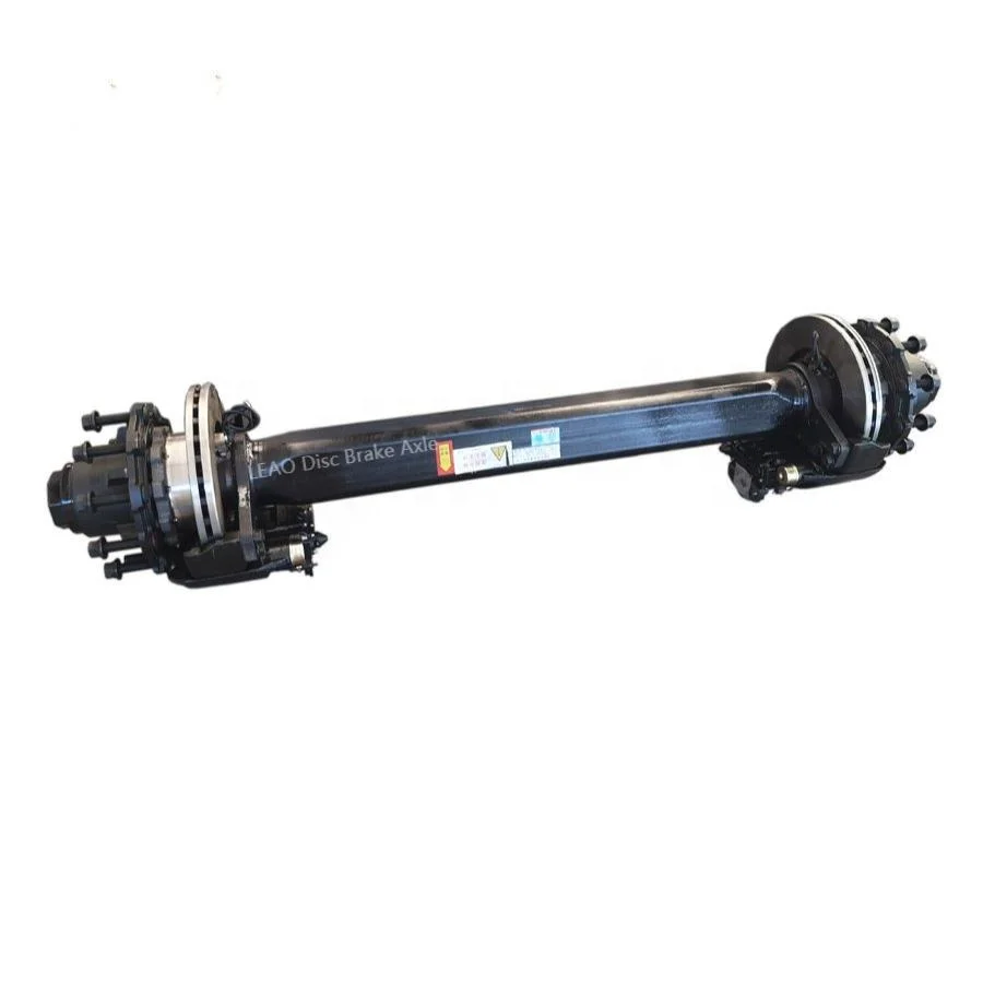 Liangshan Vehicle Brake System Truck Trailer Axle FUWA with Disc Brakes Lift for Trailers