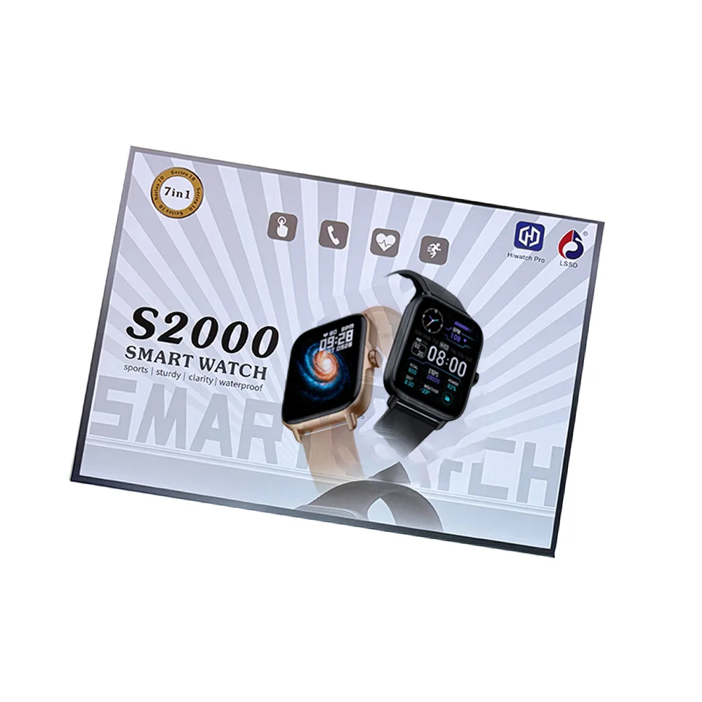S2000 Smart Watch Waterproof 7in1 for Ios Android - Main Image