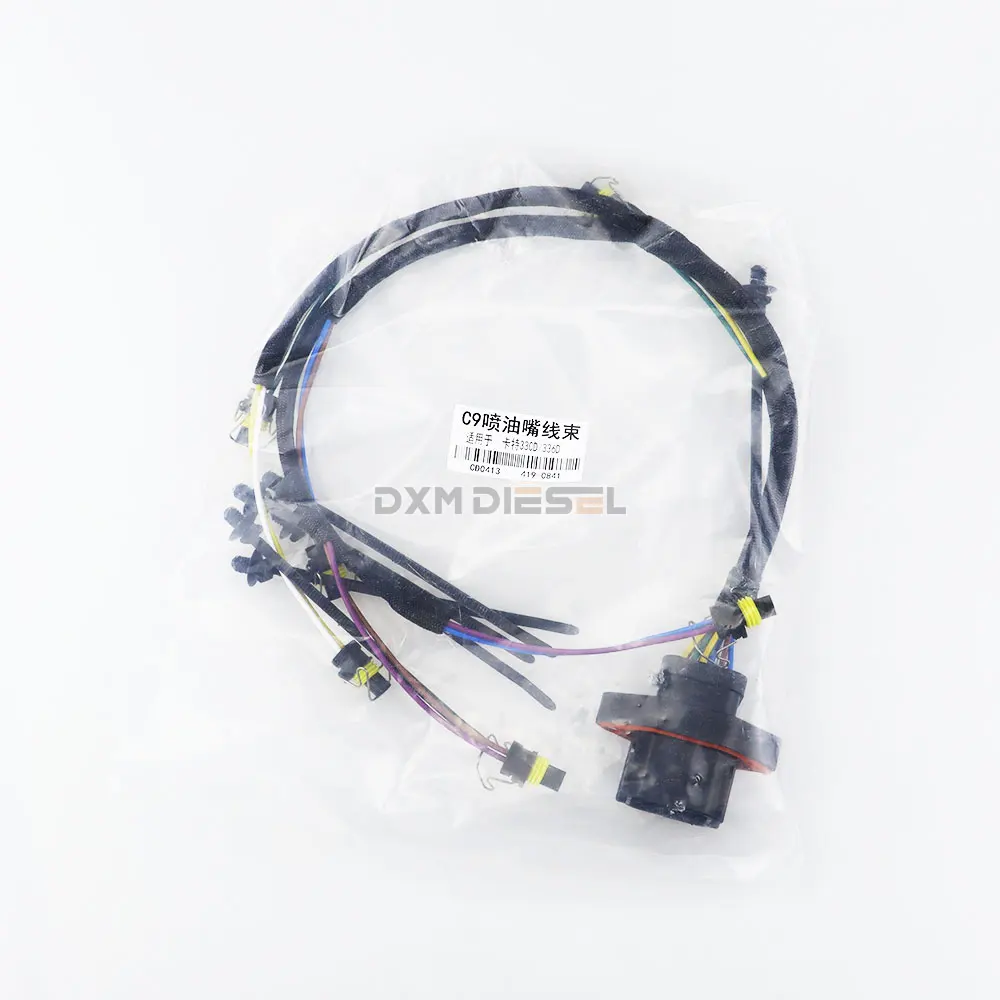 DXM 419-0841 Excavator Parts 330C 330D 336D 340D C9 Engine Injector Harness 419-0841 546-2154 215-3249