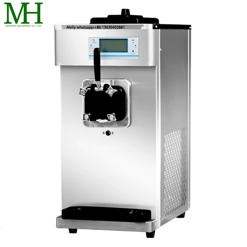 Single soft serve ice cream online machine