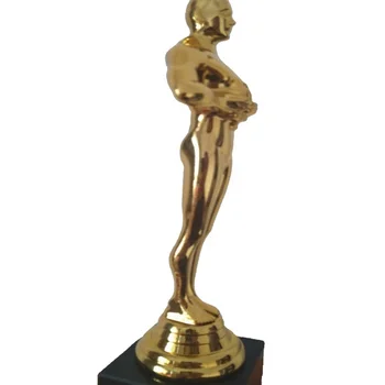 Plastic metal Oscar Film festival Awards trophy