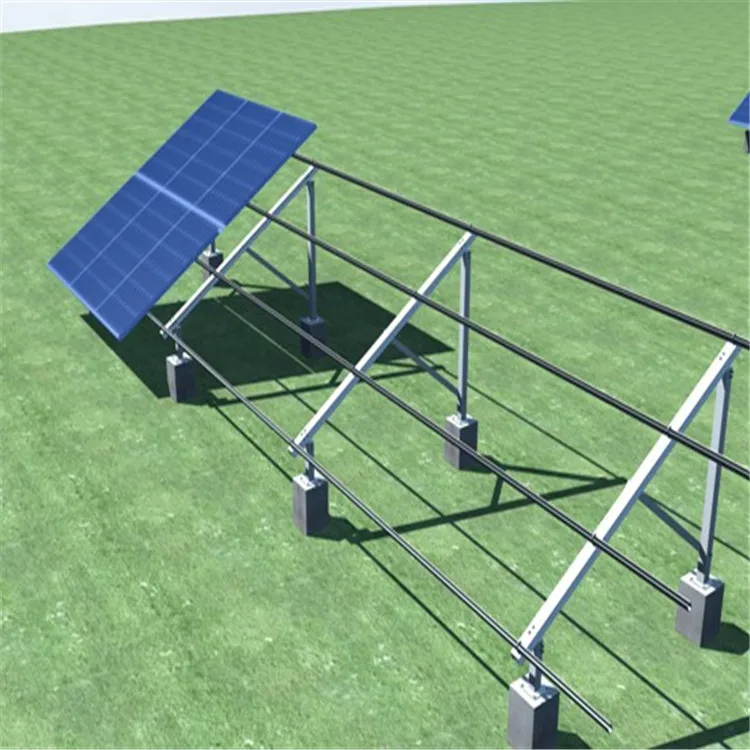 Wholesale Price Solar Panel Galvanized Brackets Dual Pole Solar Pv ...