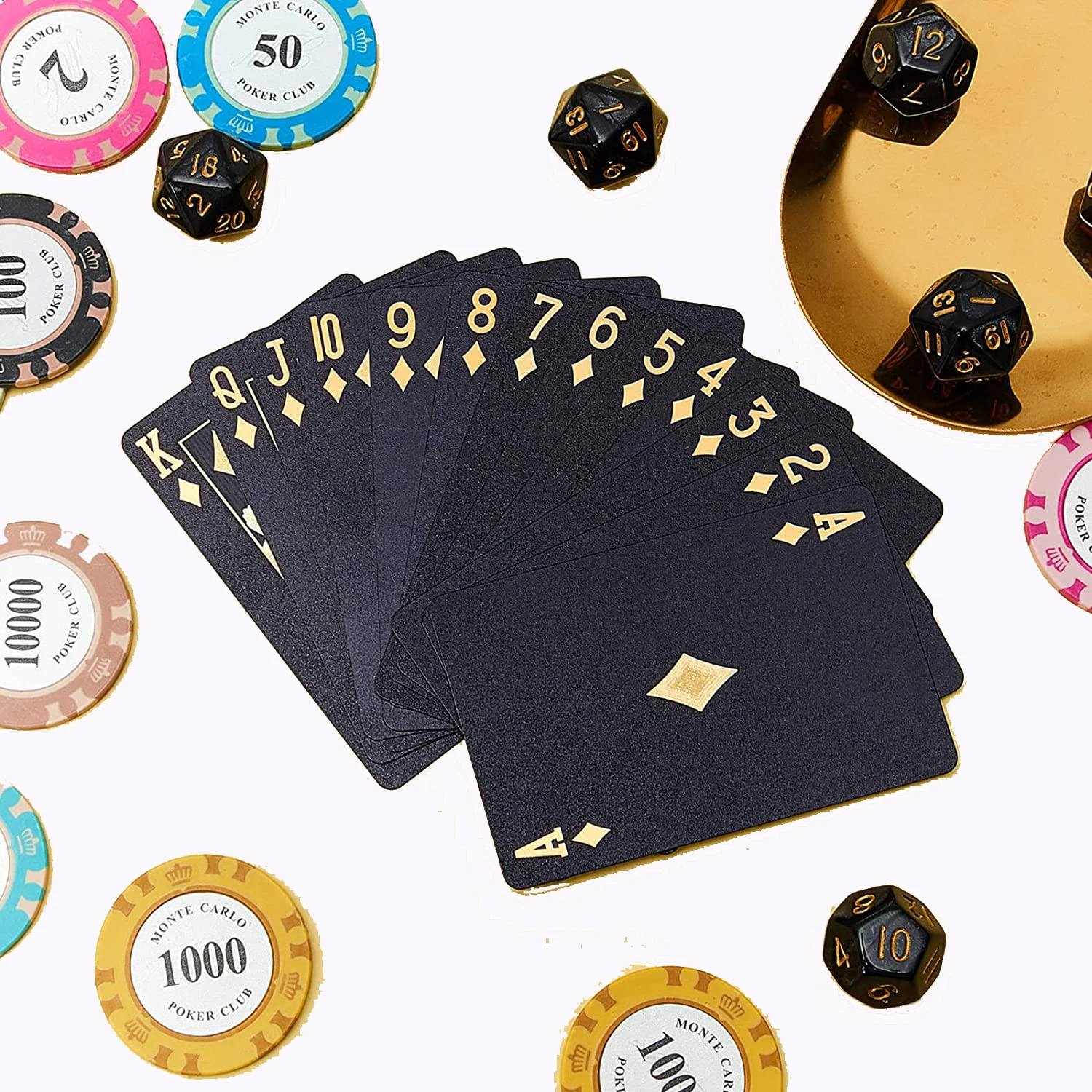 Alibaba.com: Waterproof PVC playing cards with custom logo printing ...