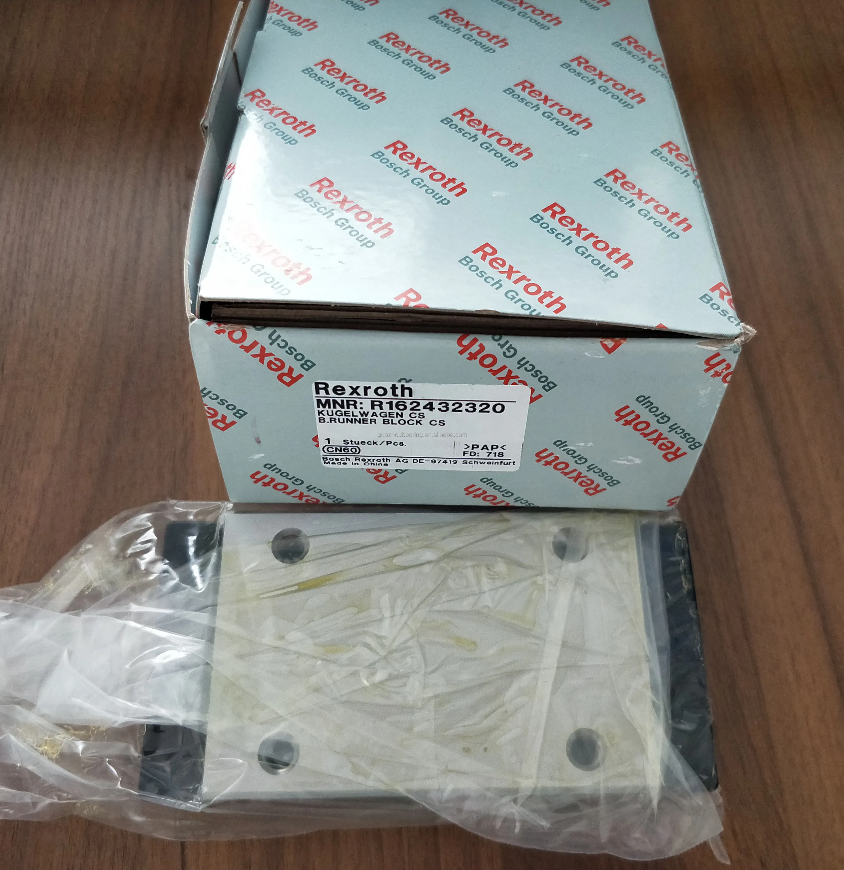 Rexroth CNC Linear Rail System Guide Block R162439420 R162431420 R162432420