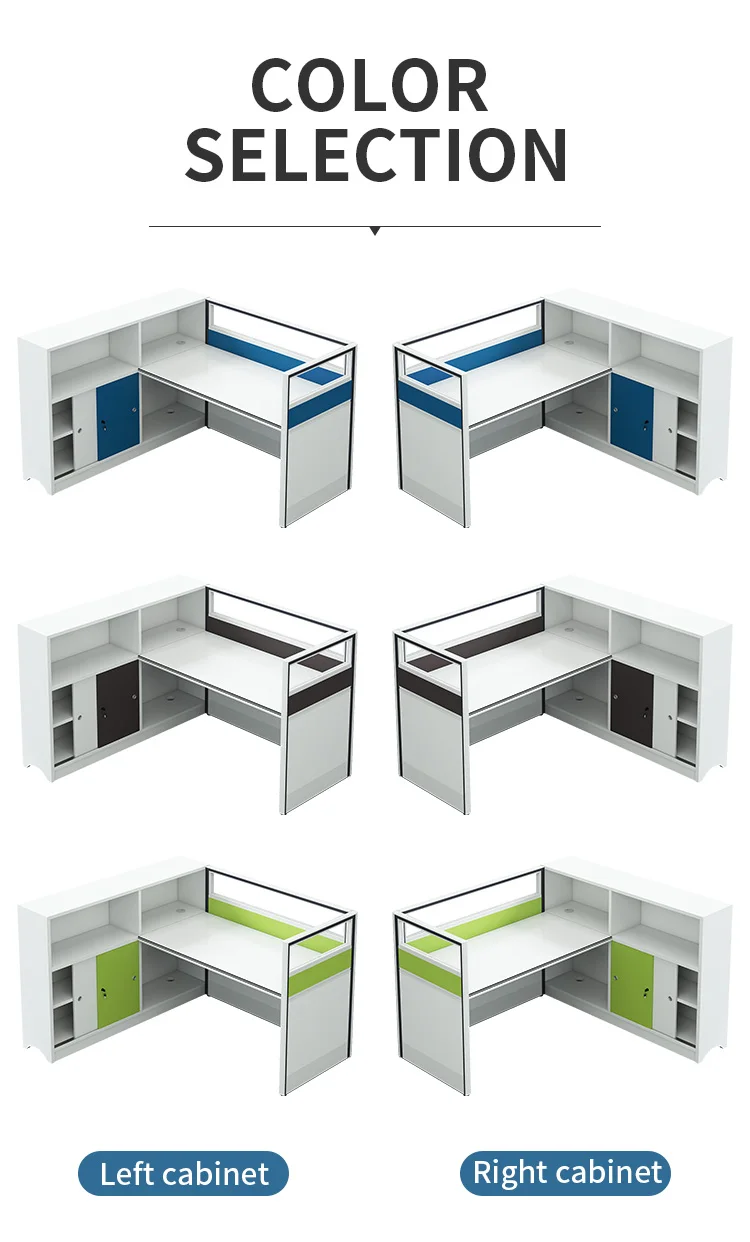 Modular Cubicle Office Desk Office Layout Escritorios De Oficina - Buy