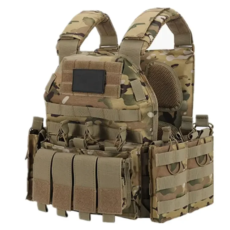 Chaleco Táctico + Mochila/Chaleco Modular + Mochila/Entrenamiento De Combate Transpirable Vest Chaleco JPC Chaleco MOLLE Ligero Ajustable