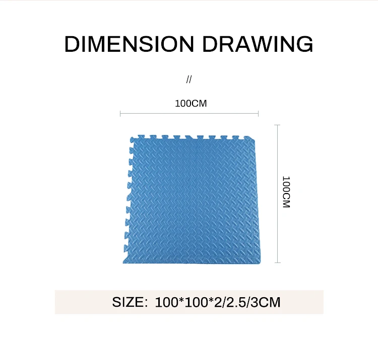 Quality Assurance Karate Puzzle Mat Judo Tatami Puzzle Martial Arts Mat