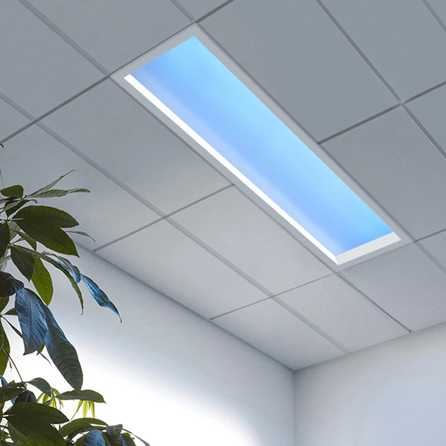 smart ceiling light rgb Tuya app led blue sky ceiling light panel bedroom sky lights roof windows led lamp