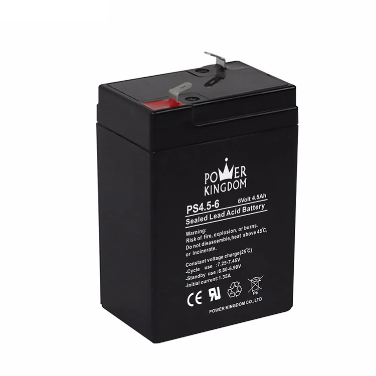 6 volt 4.5 ah battery charger