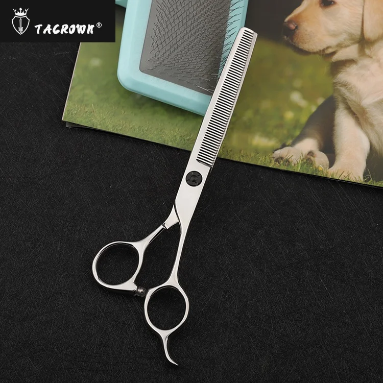 Tacrown Pet Grooming Scissors Sparse Thinning Scissors Cutting Dog Hair Scissors Buy Dog Grooming Scissors Fashion Design Scissors Thinning Scissors Product On Alibaba Com